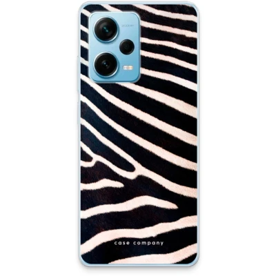 Afbeelding van Case Company® hoesje geschikt voor Xiaomi Redmi Note 12 Pro Plus Zebra Soft Cover Telefoonhoesje Bescherming aan alle Kanten en Schermrand