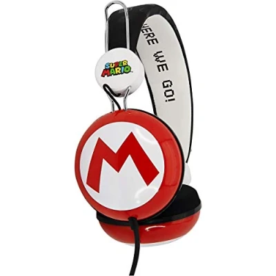 Image de Casque junior OTL Super Mario Icon Rouge/Blanc