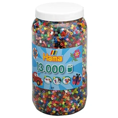 Afbeelding van Hama Strijkkralen in Pot Mix (068), 13.000st.