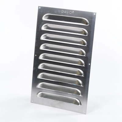 Afbeelding van Gavo Schoepenrooster aluminium 25 x 40cm
