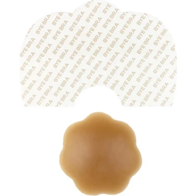 Afbeelding van Bye Bra Breast Lift Tape + Silicone Nipple Covers Brown D F