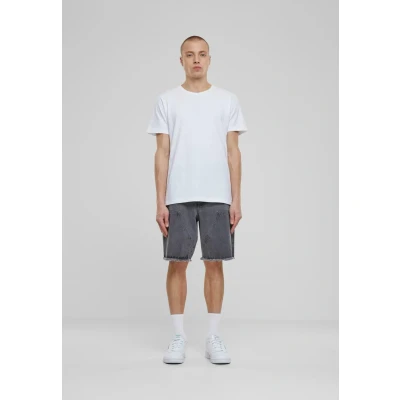 Afbeelding van Urban Classics OPEN EDGE TWO KNEE Jeansshort, Heren, Maat: W38, New grey washed