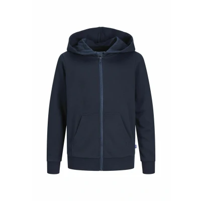 Afbeelding van Jack &amp; Jones Junior MIT Reissverschluss Sweater met rits, Heren, Maat: 152, Navy blazer