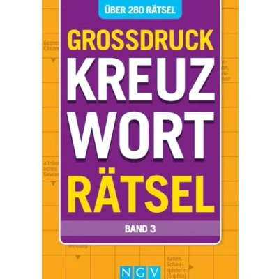 Afbeelding van Großdruck Kreuzworträtsel Band 3