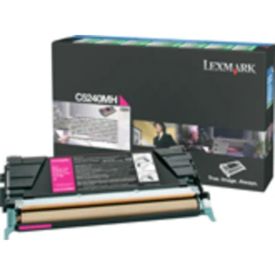 Afbeelding van Lexmark C5240MH Toner Magenta Hoge capaciteit