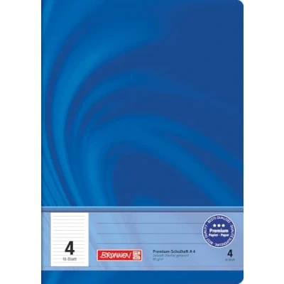 Afbeelding van Brunnen 104470402 Schoolschrift A4 Vivendi (16 vellen, gelinieerd, liniatuur 4, klasse 4)