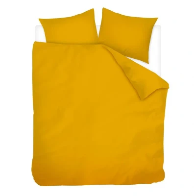Afbeelding van Snoozing Sade Dekbedovertrek Extra breed 260x200/220 cm Geel