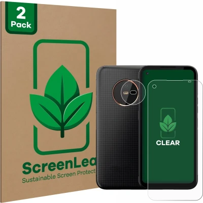 Afbeelding van ScreenLeaf Screenprotector voor Gigaset GX6 (Voor+Camera) Duurzame schermbescherming Folie Beschermfolie transparant (2 Stuks)