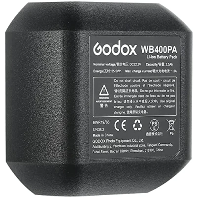 Afbeelding van Godox Lithium Batterij Voor AD400 Pro
