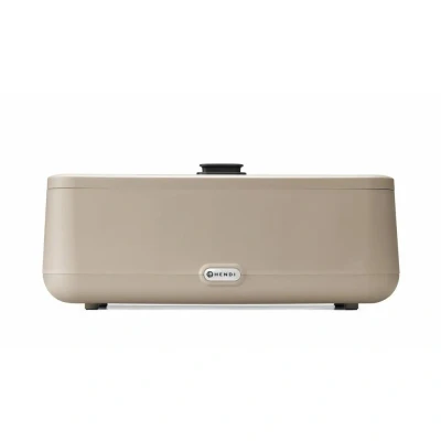Afbeelding van Chafing Dish HENDI UNIQ, HENDI, Beige, 220 240V/700W, 607x402x(H)245mm 470442