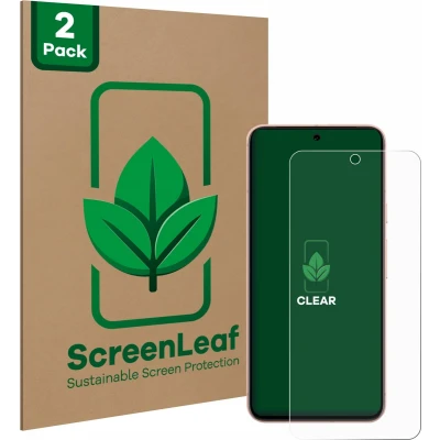Afbeelding van ScreenLeaf Screenprotector voor Google Pixel 8 Duurzame schermbescherming Folie Beschermfolie transparant (2 Stuks)