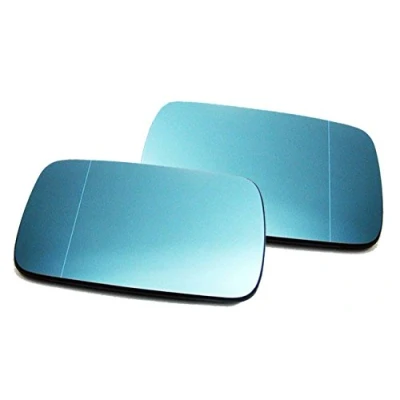 Afbeelding van Voor BMW E46 Coupe Cabriolet Spiegel Blauw Ontdooier Retro Links Rechts 99 07