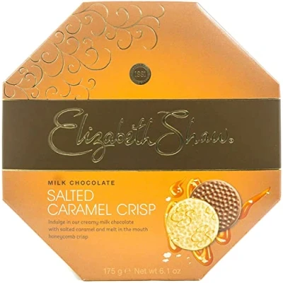 Afbeelding van Elizabeth Shaw Salted Caramel Crisp, 175 g, gemaakt in Groot Brittannië