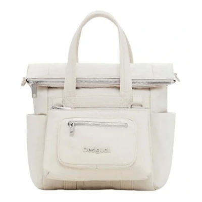 Afbeelding van Desigual Vrije tijd Rugzak Basic Modular Hand Bag Cream White Crème