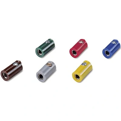 Afbeelding van Modelspoor mof 2.6 mm 100 stuk(s) Zonder dwarsgat Wit