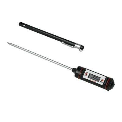 Afbeelding van Metaltex Digitaal Kookthermometer 20/+230C 20.5 cm RVS/Zwart