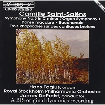 Afbeelding van Hans Fagius, Royal Philharmonic Orchestra, James De Preist Symphony No.3 In C Minor (CD)