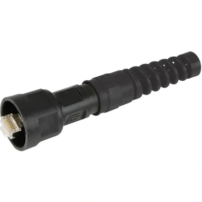 Afbeelding van Telegärtner J80026A0010 STX V1 RJ45 stekkerset kunststof variant 1 Stekker, recht Aantal polen: 8P8C Zwart stuk(s)