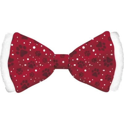 Afbeelding van Plenty Gifts Kerst Vlinderstrik Satijn Rood 6X12,5 CM