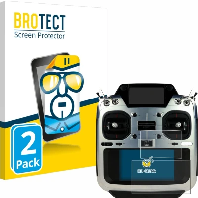 Afbeelding van BROTECT Screenprotector voor Futaba T26SZ Folie Beschermfolie transparant (2 Stuks)