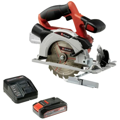 Afbeelding van Einhell TE CS 18/150 Li Accu cirkelzaag Zaagdiepte 90 (max.) 48 mm Incl. accu, lader 18 V 2.5 Ah