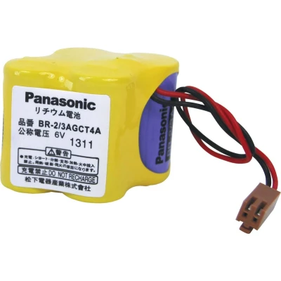 Afbeelding van Panasonic BR2/3AGCT4A Speciale batterij Stekker Lithium 6 V 2400 mAh 1 stuk(s)