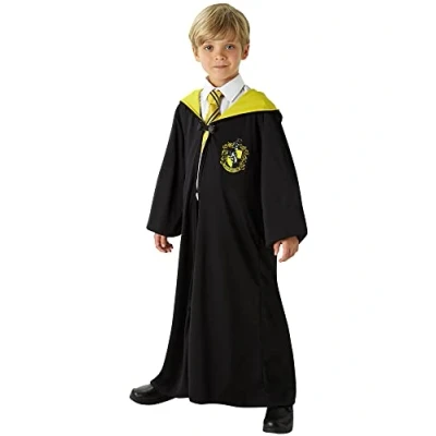 Afbeelding van RUBIES UK Luxe Harry Potter Huffelpuf kostuum voor kinderen 98/104 (3 4 jaar) Kinderkostuums