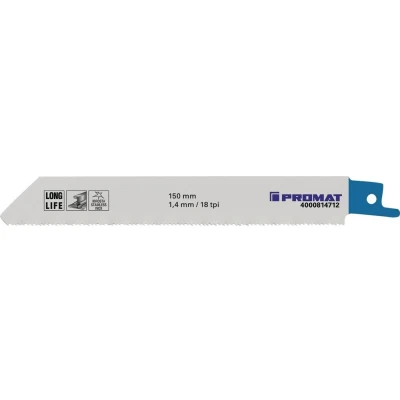 Afbeelding van Promat s922ef reciprozaagblad 150x18tpi 4000814712