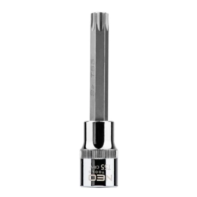 Afbeelding van NEO TOOLS 08 767 Steeksleutelelement 1/2 T55 Chroom vanadium staal, gereedschapsstaal Binnen Torx
