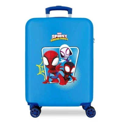 Afbeelding van Marvel, Blauw, koffer, Koffer