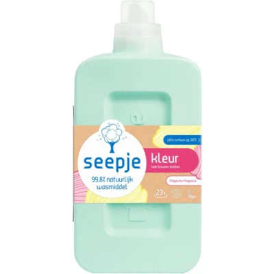 Afbeelding van 2x Seepje Vloeibaar Wasmiddel Kleur Magische Magnolia 23 Wasbeurten 1 liter