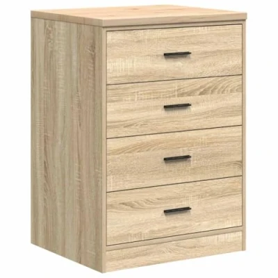 Afbeelding van Garagekast 60x51x85 cm massief grenenhout sonoma eikenkleurig