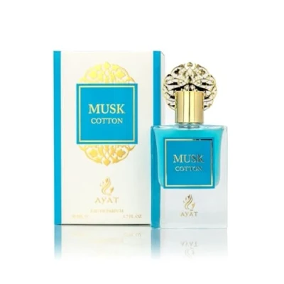 Afbeelding van Ayat Perfumes Prestige Complete Musk Collection Set Eau de Parfum 50 ml, Muskus 5 Geuroliën 12 ml &amp; Zalf van 18 g Dubai (Musk Cotton)
