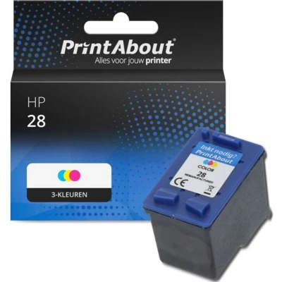 Afbeelding van Huismerk HP 28 (C8728A) Inktcartridge 3 kleuren