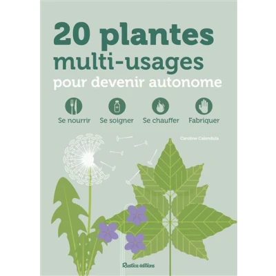 Image de 20 plantes multi usages pour devenir autonome