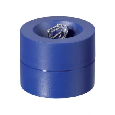 Afbeelding van Papercliphouder MAUL Pro diameter73mmx60mm blauw