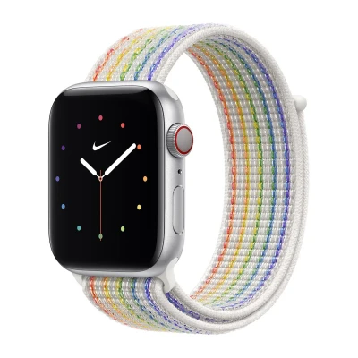Afbeelding van Apple origineel Nike Sport Loop Watch 38mm / 40mm 41mm Pride Edition MJWN3ZM/A