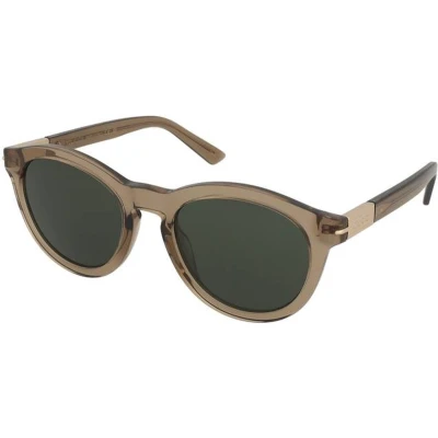 Afbeelding van Gucci Zonnebril, Heren, Maat: 52, Brown/green