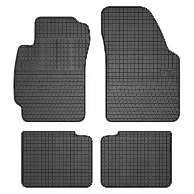 Afbeelding van FROGUM 547303 Vloermatset Rubber voor en achter 4 Zwart Op maat gemaakt HONDA: HR V I