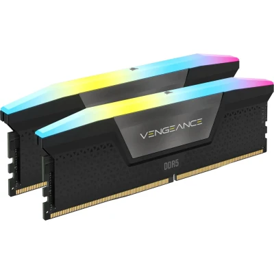 Afbeelding van Corsair Vengeance RGB CMH64GX5M2B6600C32, 64 GB, 2 x 32 DDR5, 6600 MHz, 288 pin DIMM