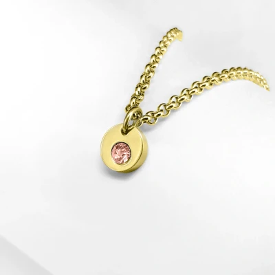 Image de Ponytail&amp;Co Pendentif Mini Pêche Or