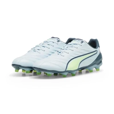 Afbeelding van Puma KING PRO FG/AG Voetbalschoenen met Kunststof noppen, Heren, Maat: 42, Frosted dew/fizzy apple/gray skies