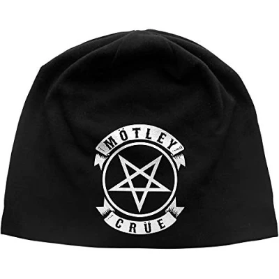 Afbeelding van Motley Crue Pentagram Beanie Muts Zwart
