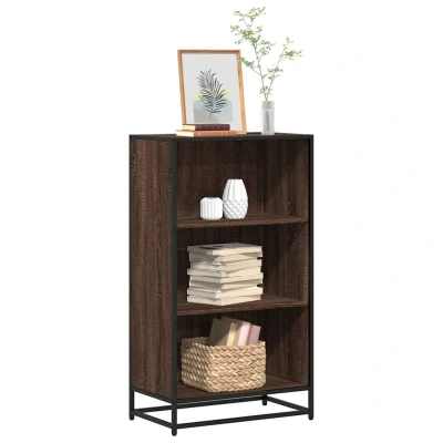 Afbeelding van vidaXL Boekenkast 60x35x107,5 cm bewerkt hout bruin eikenkleur