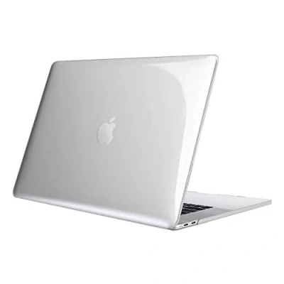 Afbeelding van FINTIE beschermhoes compatibel met MacBook Pro 16 inch 2019 modellen A2141, dunne van kunststof, transparant