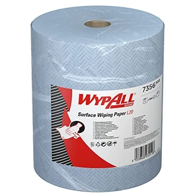 Afbeelding van Kimberly Clark KI1066 7356 WYPALL L20 ESSENTIAL Wischtücher Großrolle Schoonmaakdoek