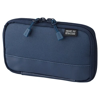 Afbeelding van Lihit Lab. Smart Fit Compacte pennenetui (etui) marineblauw