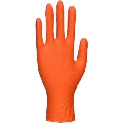 Afbeelding van Portwest Oranje HD Wegwerphandschoen (Pk100) XL