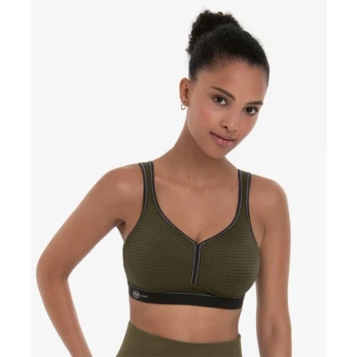 Afbeelding van Anita Performance Beugel BH, Dames, Maat: 85F, Dark oliv schwarz