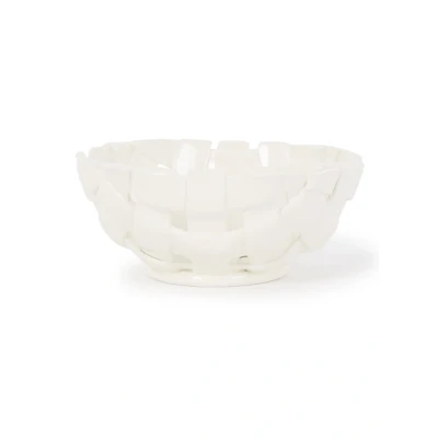 Afbeelding van Ferm LIVING Plait Schaal 24 Cm Gebroken Wit